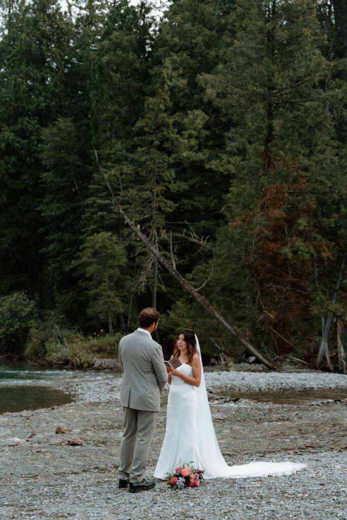 Glacier National Park wedding ceremony locations