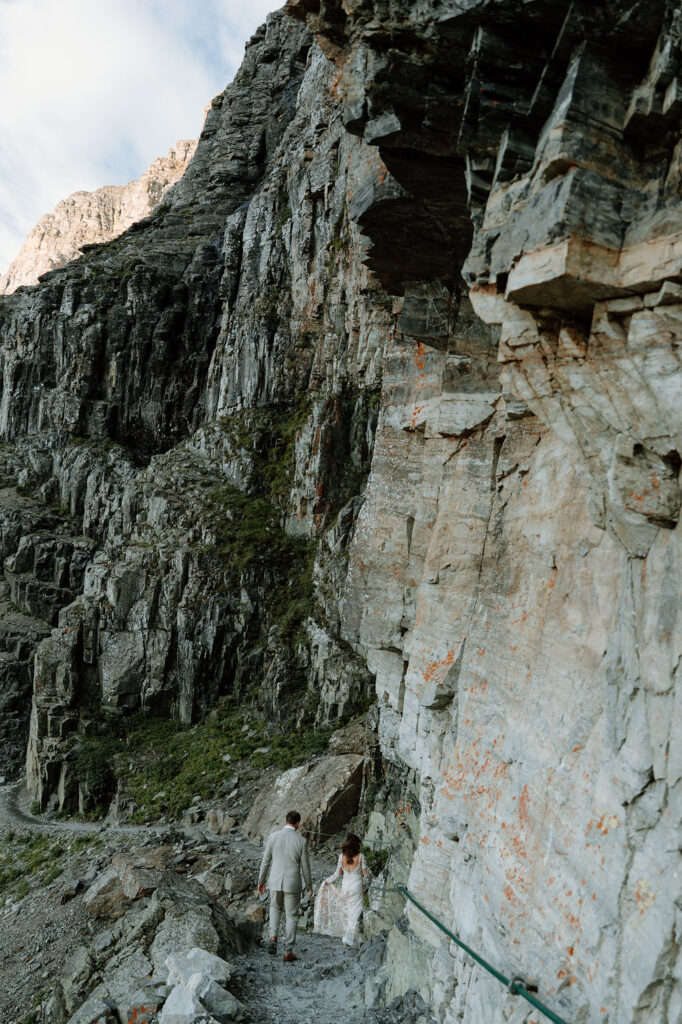 Adventurous elopement inspiration