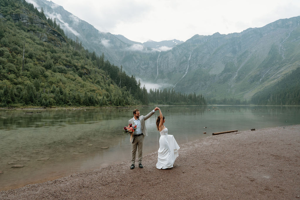 Best wedding ceremony locations in Glacier National Park